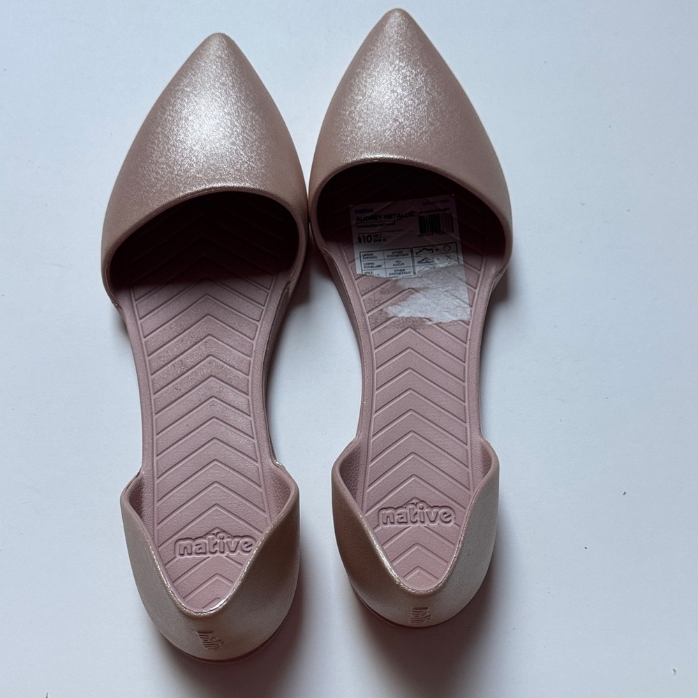 Native Audrey Metallic flats